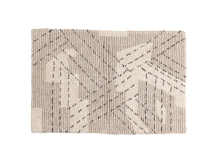 Tapis de Salle de Bain "Lorentz" 60x90cm Grège