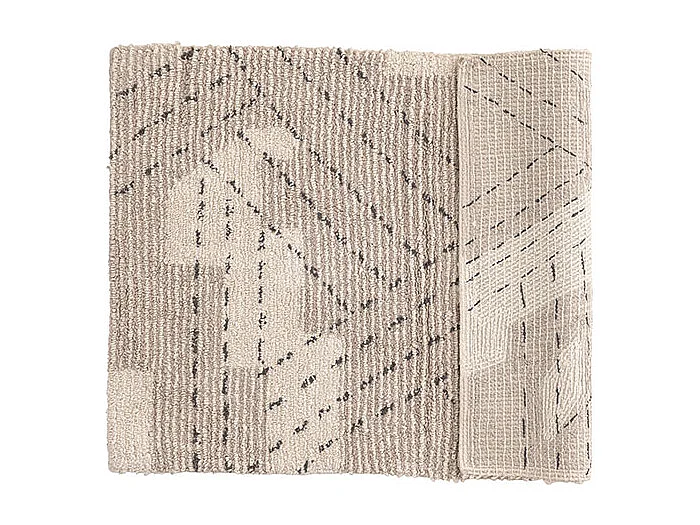 Tapis de Salle de Bain "Lorentz" 60x90cm Grège