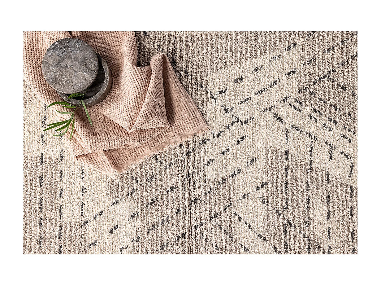 Tapis de Salle de Bain "Lorentz" 60x90cm Grège