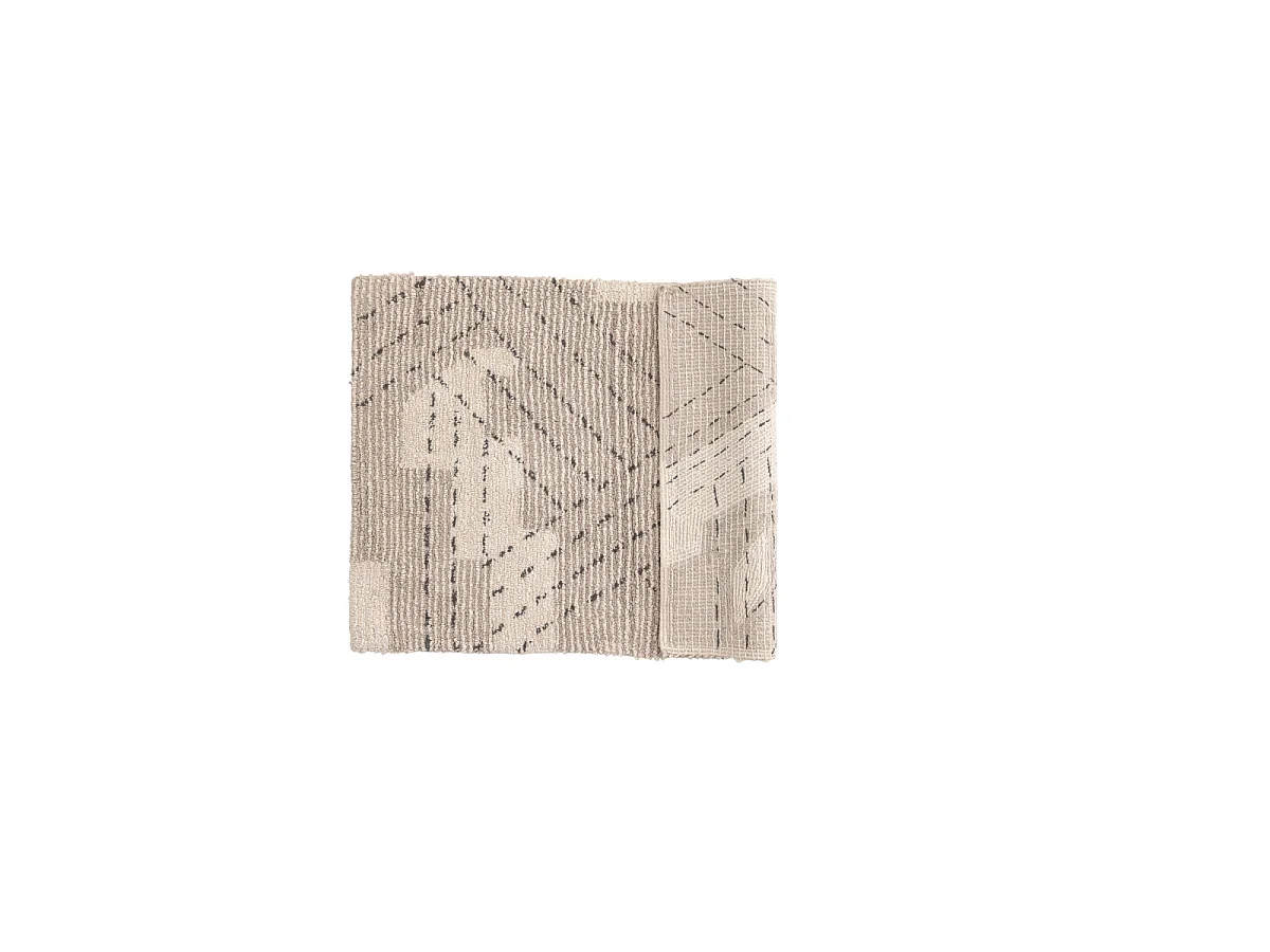 Lorentz badmat 90x60cm grijs.