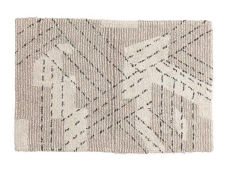 Tapis de Salle de Bain "Lorentz" 60x90cm Grège