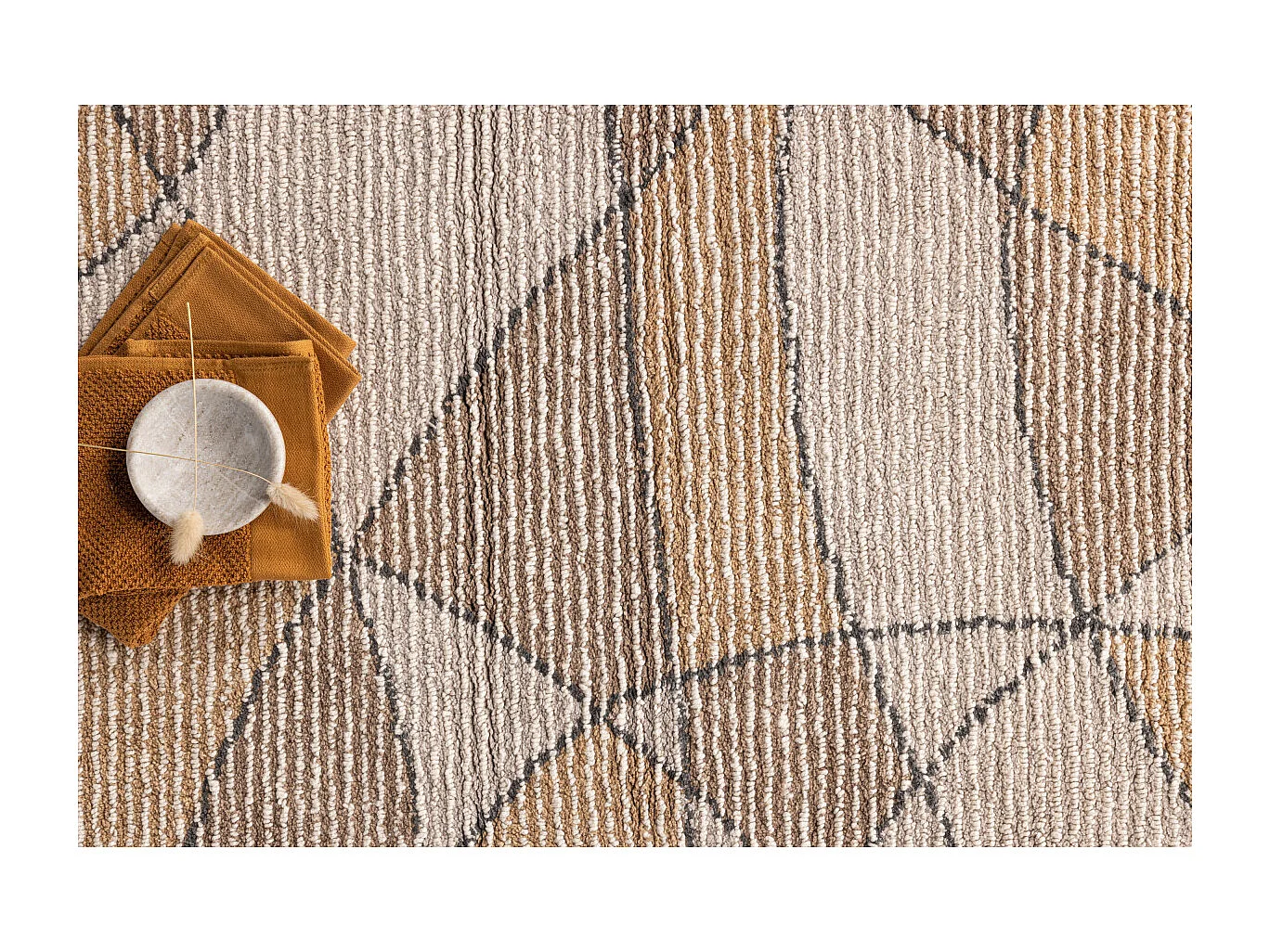 Tapis de Salle de Bain "Loui" 60x90cm Multicolore