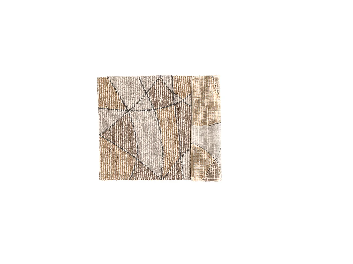 Loui badmat 90x60cm zandkleurig.