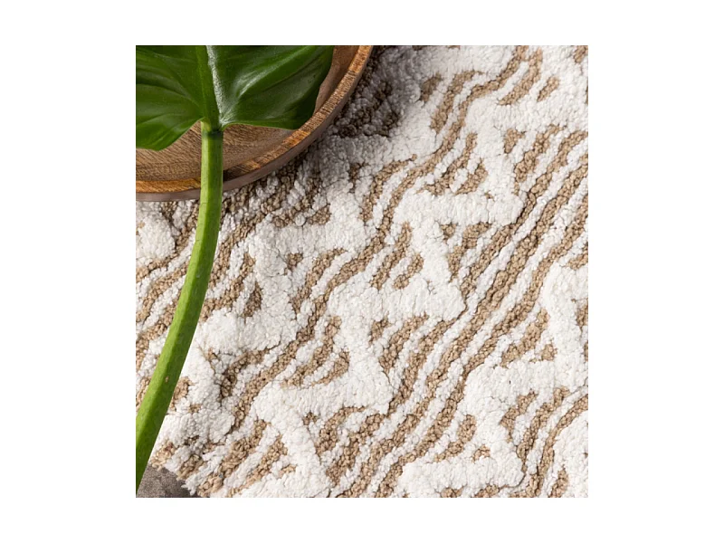 Tapis de Salle de Bain "Philippa" 60x90cm Sable