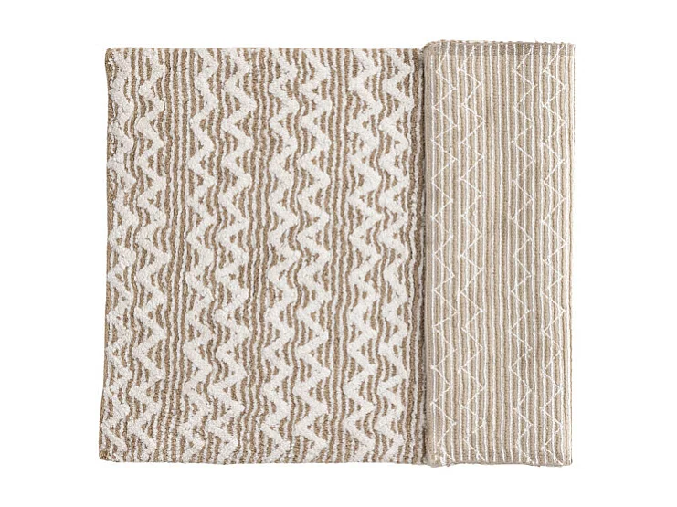 Tapis de Salle de Bain "Philippa" 60x90cm Sable