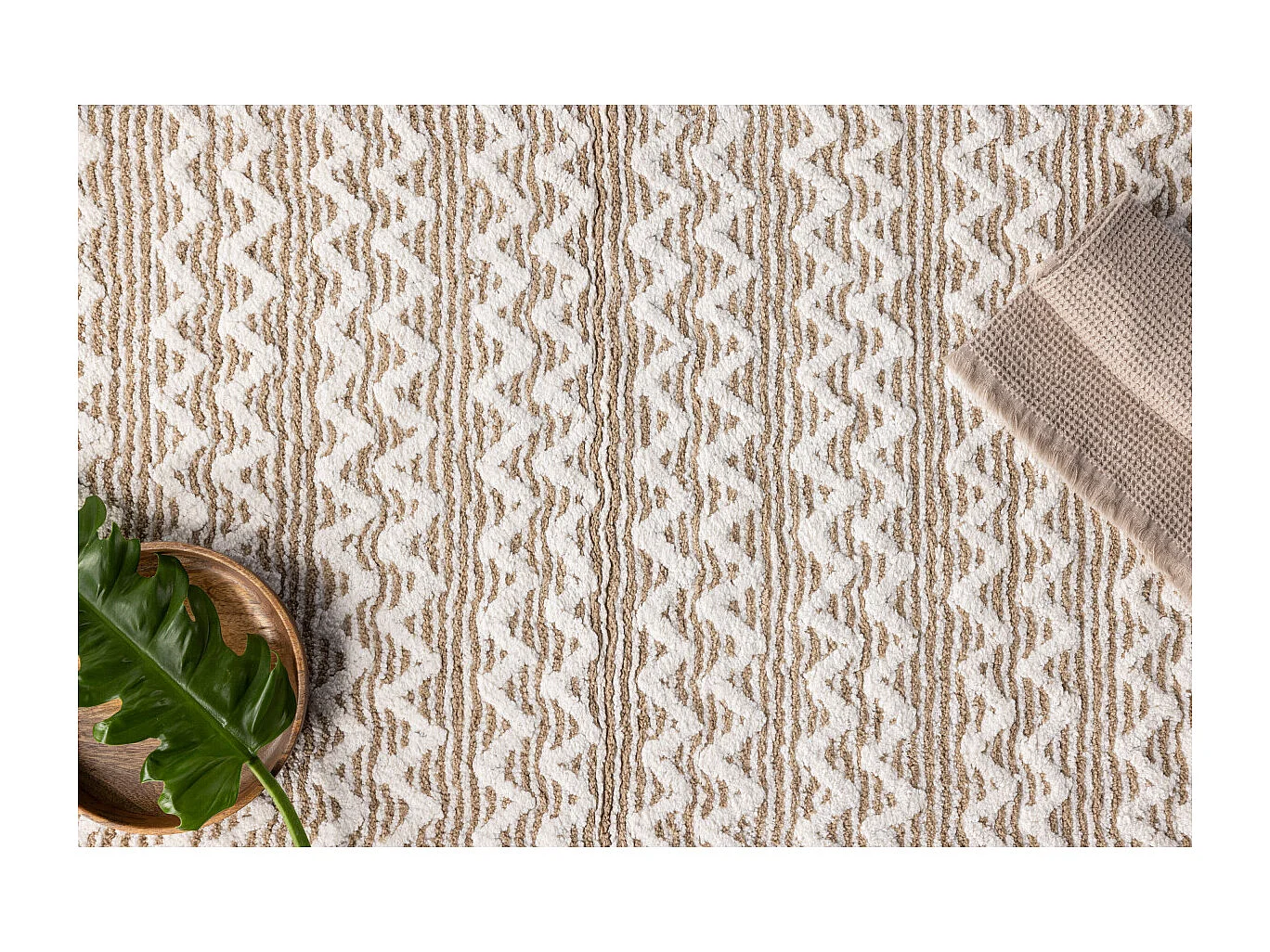 Tapis de Salle de Bain "Philippa" 60x90cm Sable