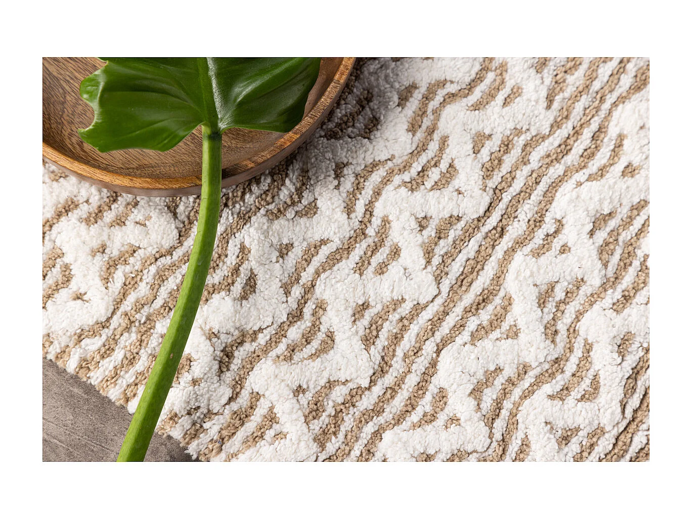 Tapis de Salle de Bain "Philippa" 60x90cm Sable