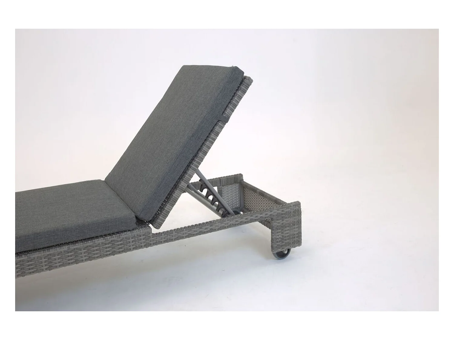 Transat à Roulettes "London" 196cm Gris