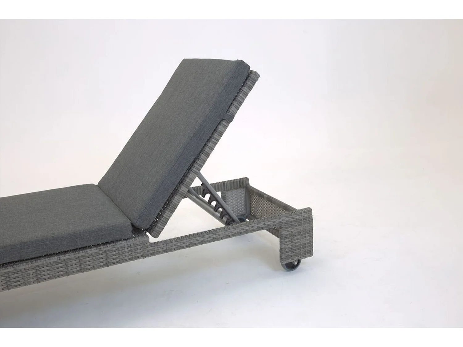 Transat à Roulettes "London" 196cm Gris