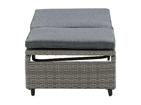 Transat à Roulettes "London" 196cm Gris