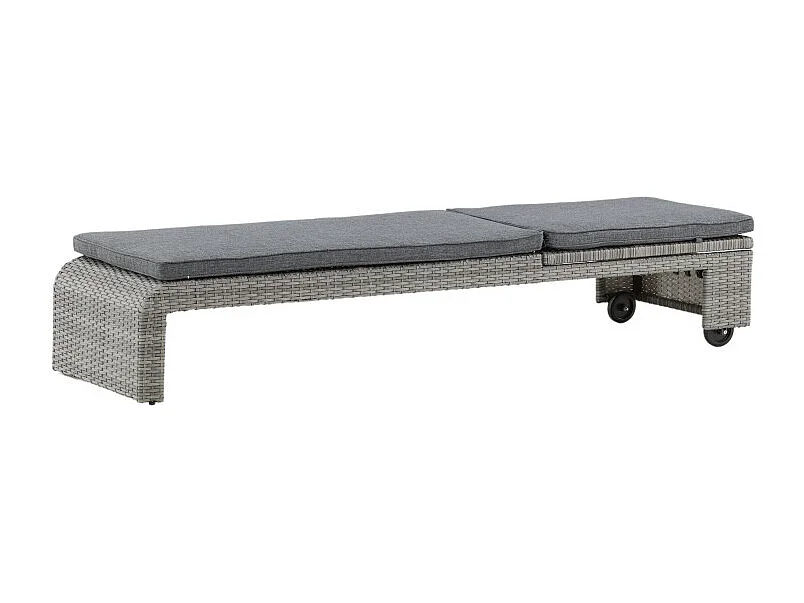 Transat à Roulettes "London" 196cm Gris