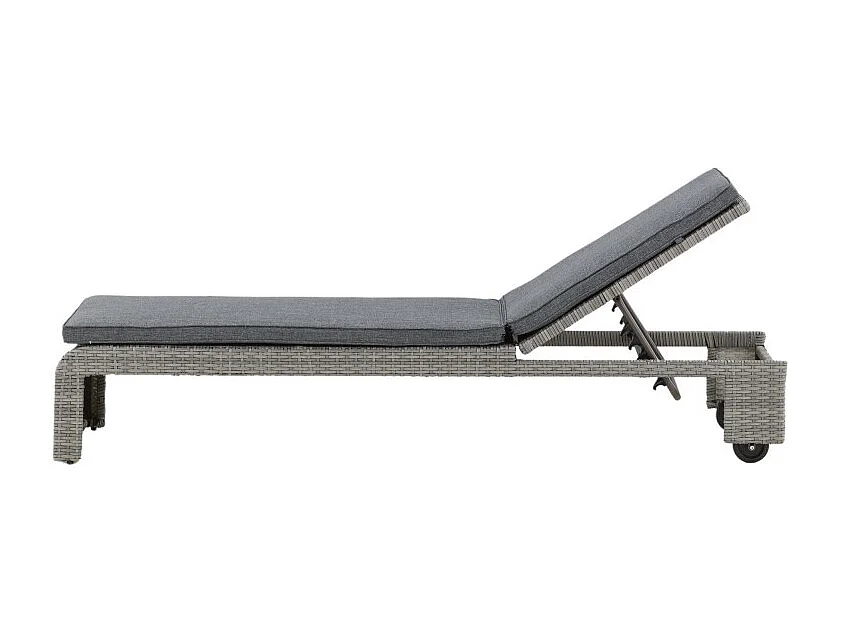 Transat à Roulettes "London" 196cm Gris