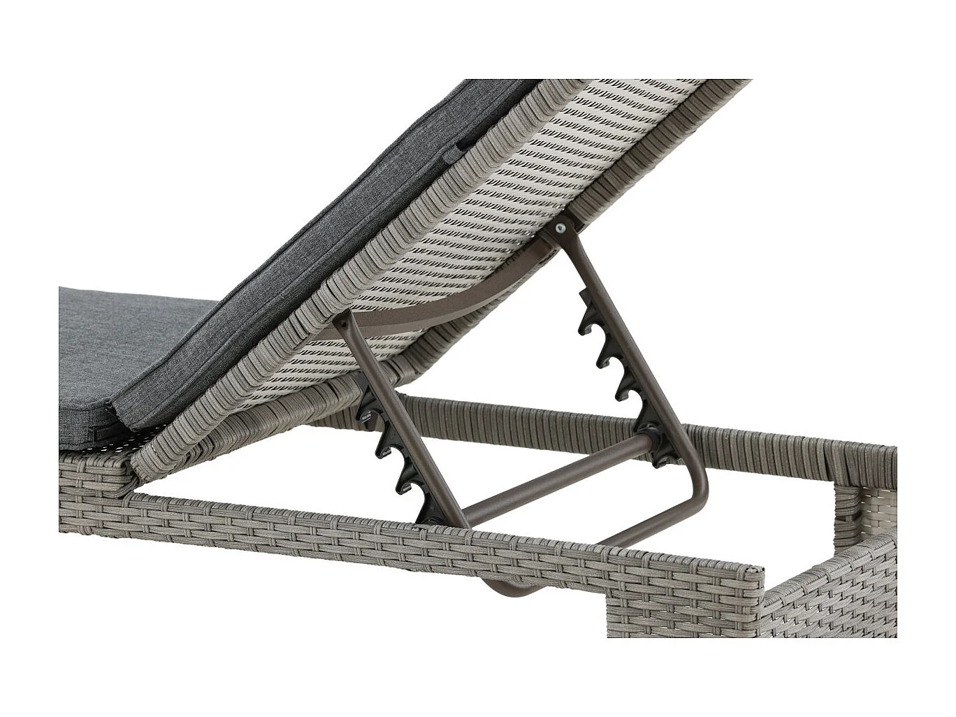 Transat à Roulettes "London" 196cm Gris