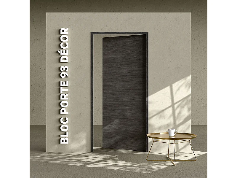 Bloc-Porte Costa Rica H. 204 x l. 93 cm - Poussant Droit