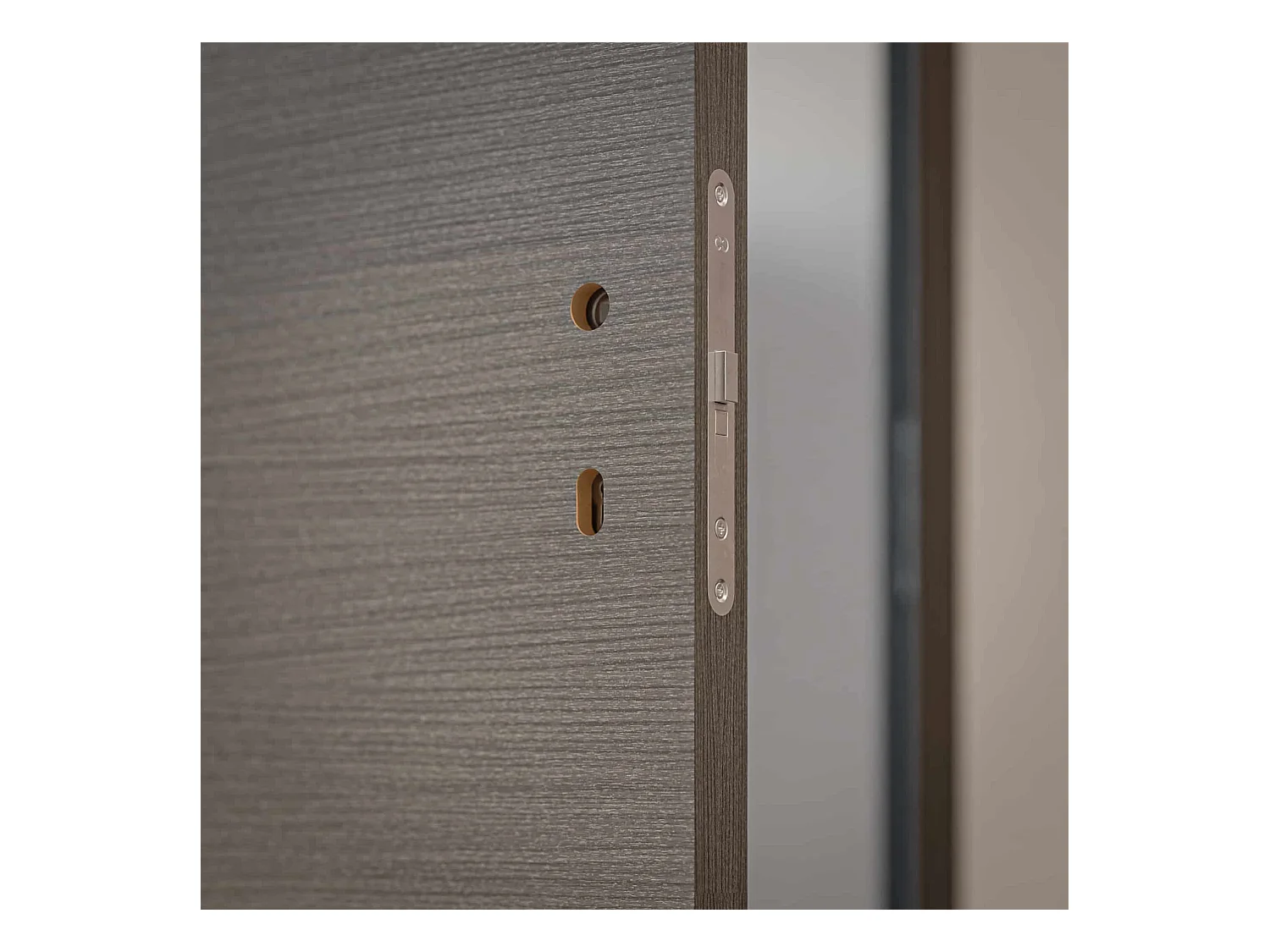 Bloc-Porte Costa Rica H. 204 x l. 93 cm - Poussant Gauche