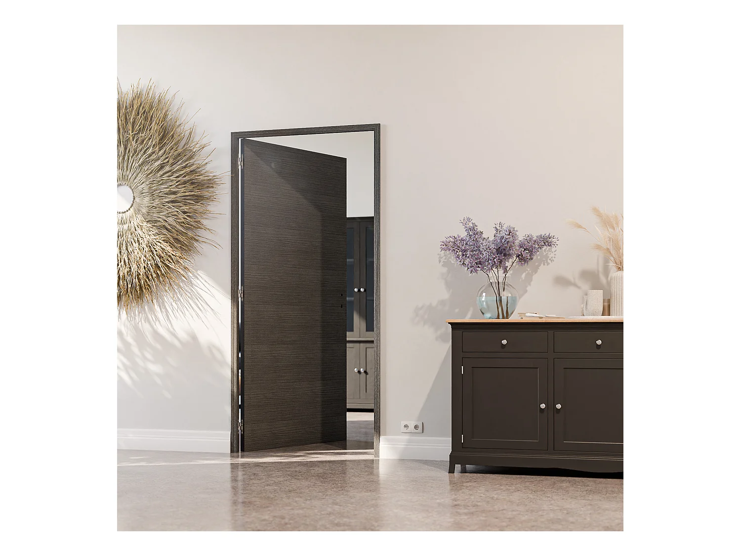 Bloc-Porte Costa Rica H. 204 x l. 93 cm - Poussant Gauche