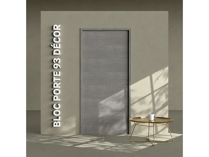 Bloc-Porte Costa Rica H. 204 x l. 93 cm - Poussant Gauche