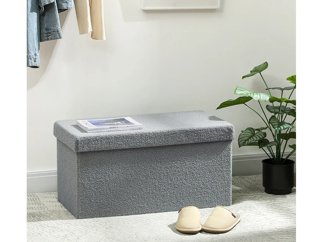 Polsterbank,Sitzbank Aufbewahrungshocker,mit Stauraum und Deckel für Wohnzimmer, Schlafzimmer, Flur