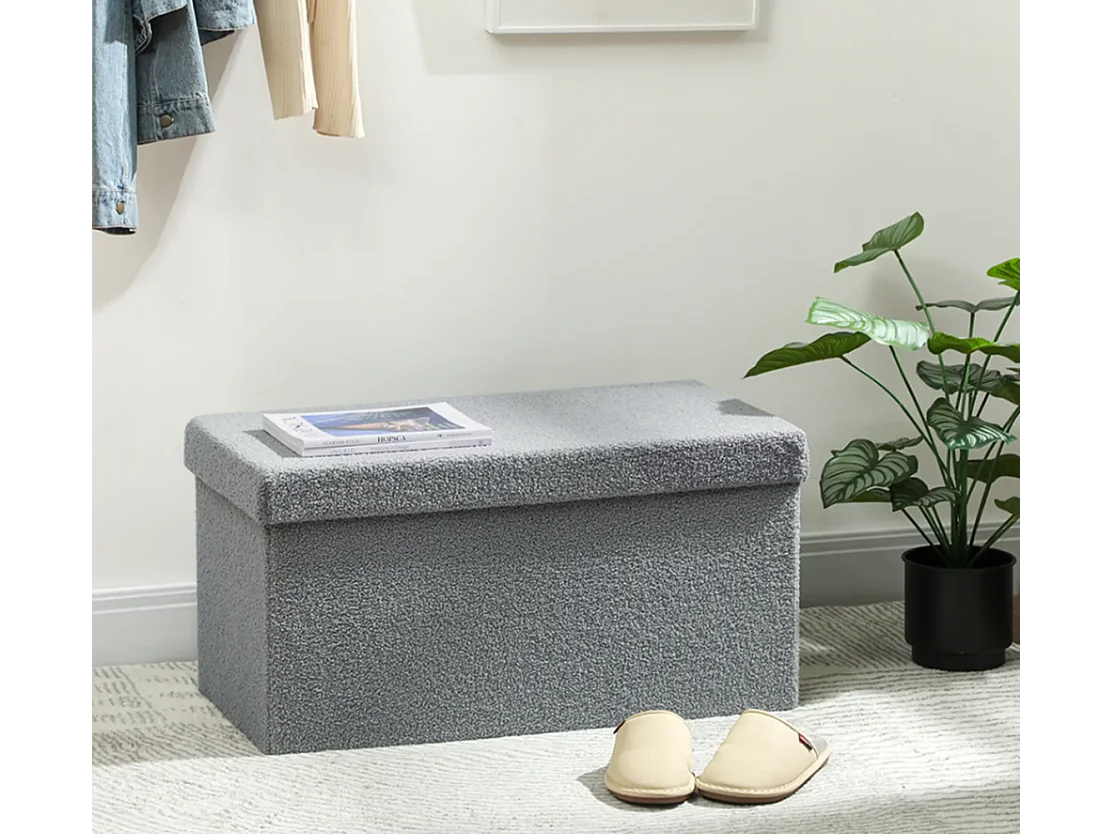 Polsterbank,Sitzbank Aufbewahrungshocker,mit Stauraum und Deckel für Wohnzimmer, Schlafzimmer, Flur