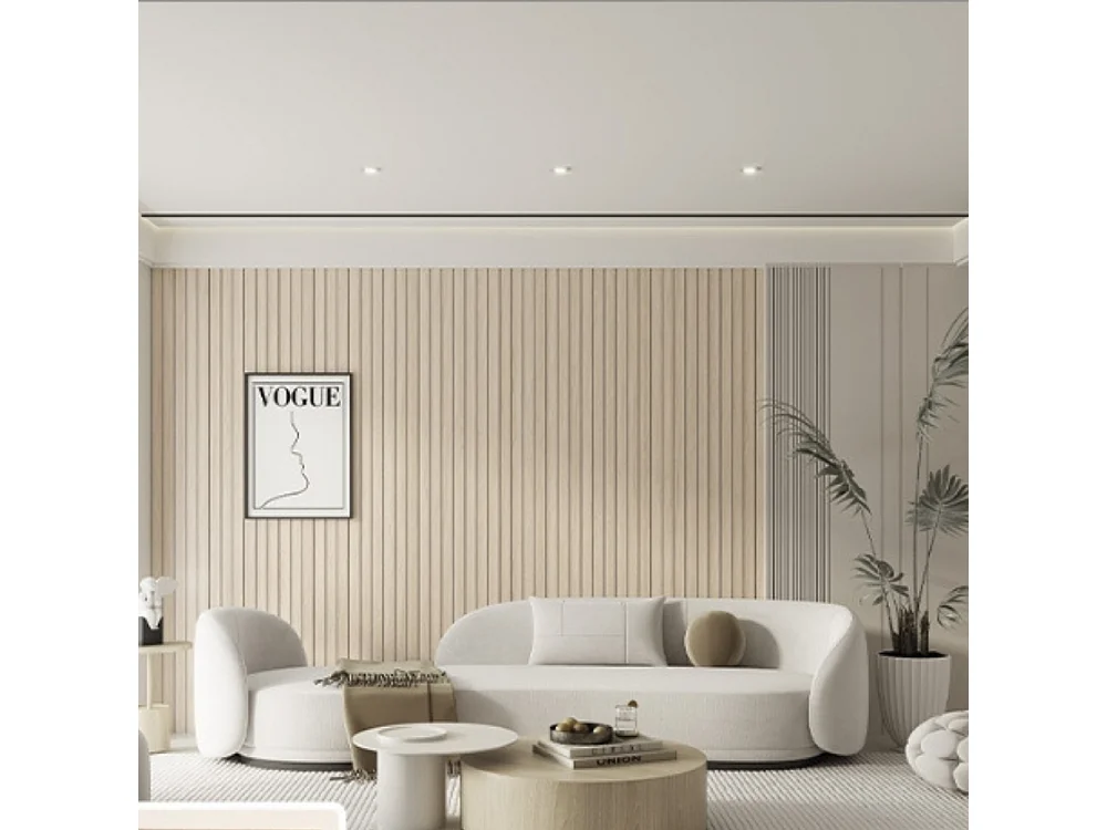 Rouleau de papier peint autocollant 3D PVC 60 cm x 3 m Imitation bois Beige Résistant à l'eau et à l'humidité