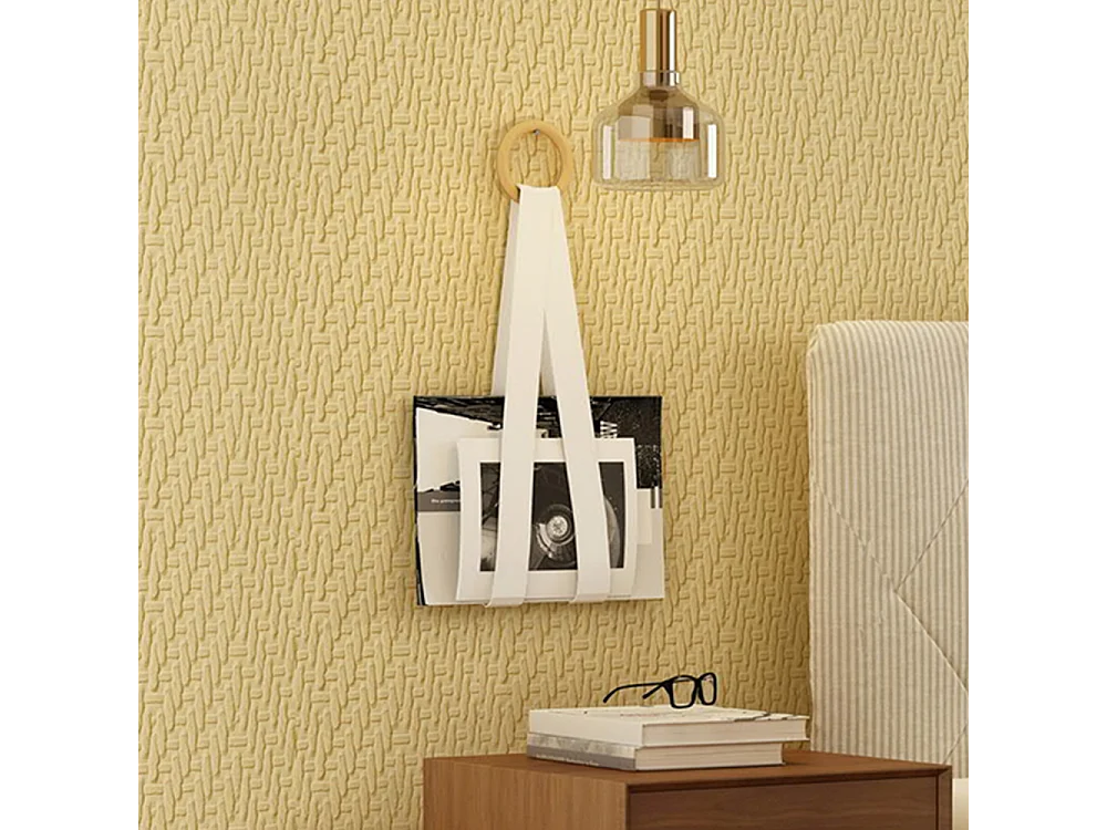 Papier peint autocollant épais effet tissu 3D kaki, 60 cm x 2,8 m, style jardin, 1,68 m²