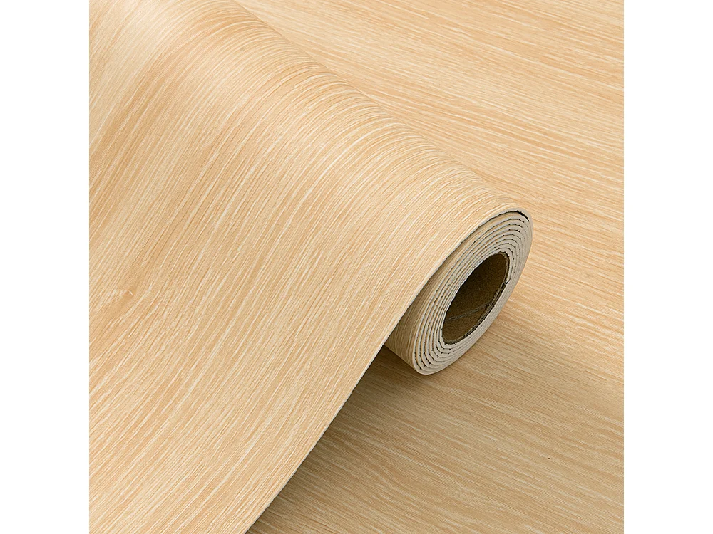 Papier peint 3D effet bois kaki, autocollant, épais, rouleau de 60 cm x 3 m, style industriel, 18 m²