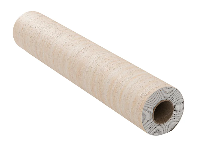 Papier peint 3D effet ciment jaune crème, autocollant, épais, rouleau de 60 cm x 2,8 m, style industriel, 1,68 m²