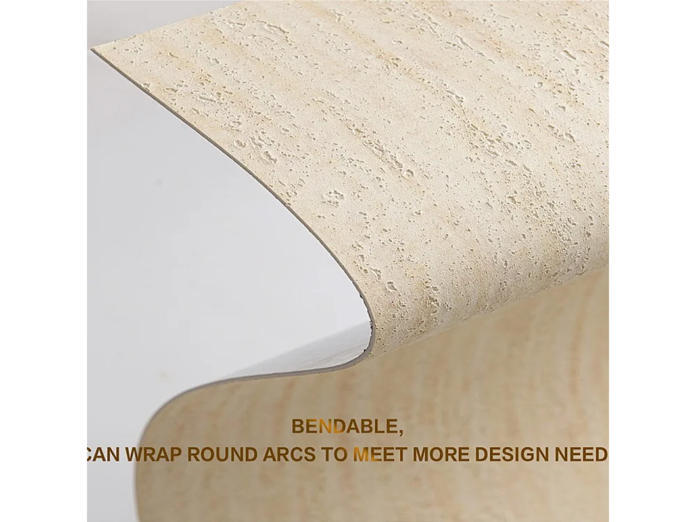 Papier peint 3D effet ciment jaune crème, autocollant, épais, rouleau de 60 cm x 2,8 m, style industriel, 1,68 m²