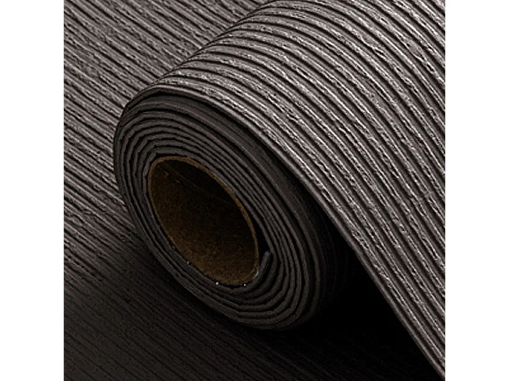 Papier peint 3D autocollant épais effet ciment noir gris, 60 cm x 2,8 m, style industriel, 1,68 m²