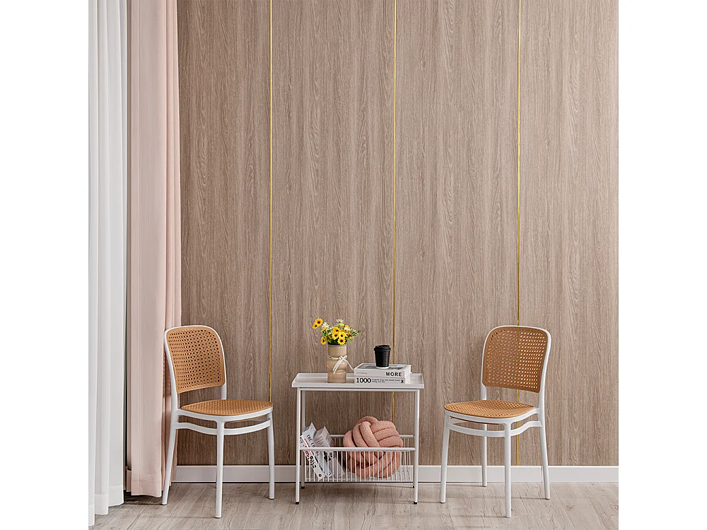 Papier peint autocollant épais effet bois original, 60 cm x 3 m, style industriel, 1,8 m²