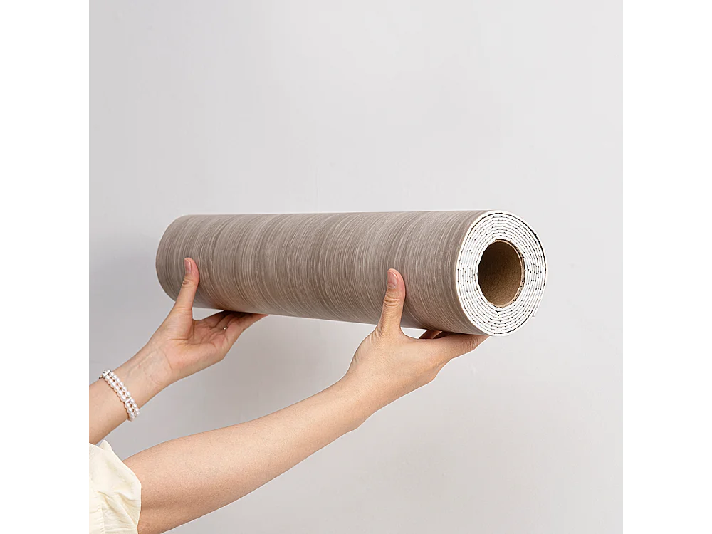Papier peint autocollant épais effet bois original, 60 cm x 3 m, style industriel, 1,8 m²