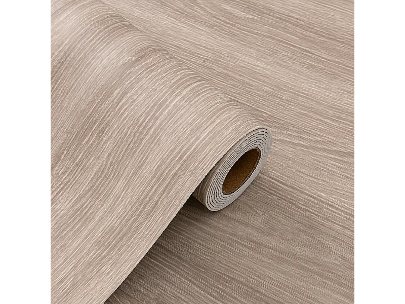 Papier peint autocollant épais effet bois original, 60 cm x 3 m, style industriel, 1,8 m²