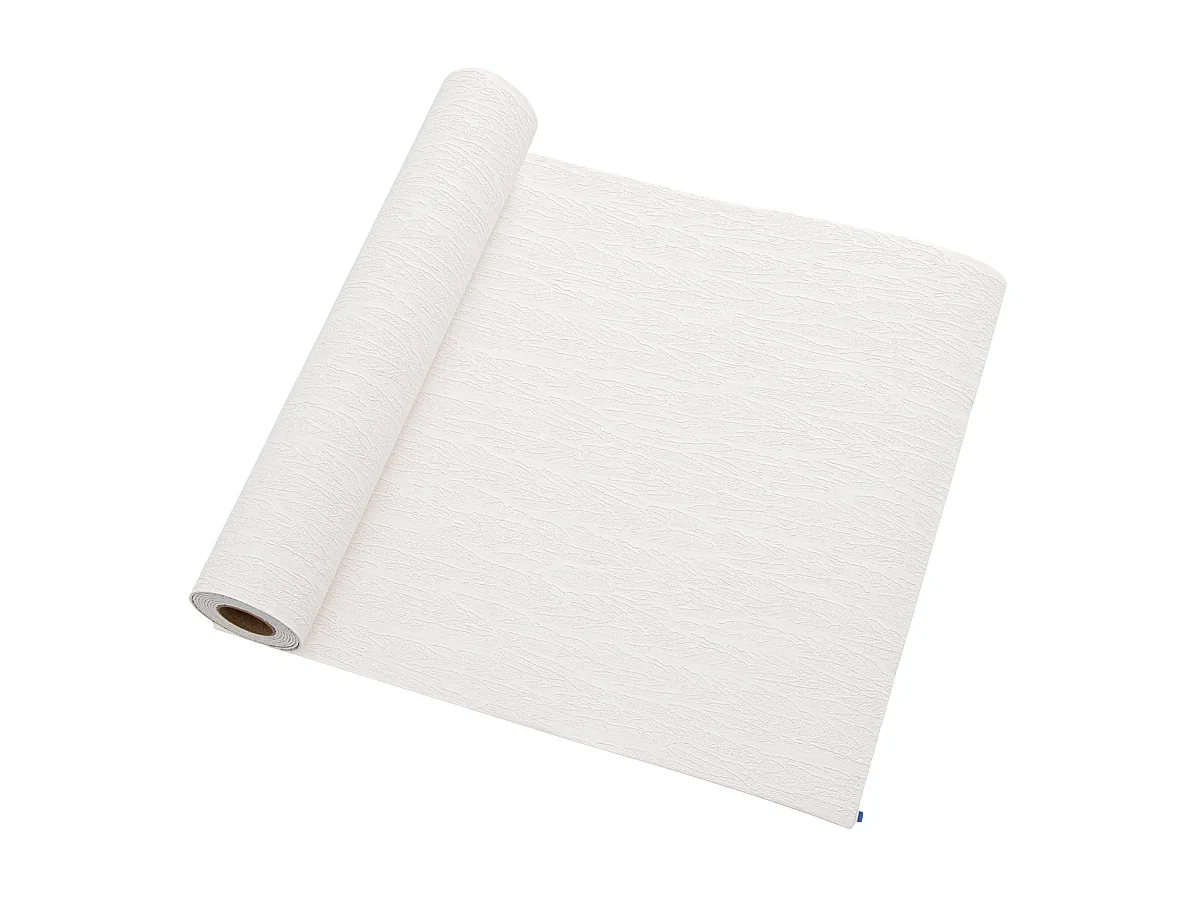 Papier peint 3D autocollant épais effet ondulation blanc, 60 cm x 2,8 m, style jardin, 1,68 m²