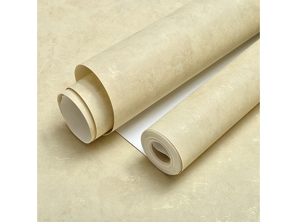 Papier peint texturé 3D, série Pure, intissé, 10 x 0,53 m, salon, chambre, papier peint kaki