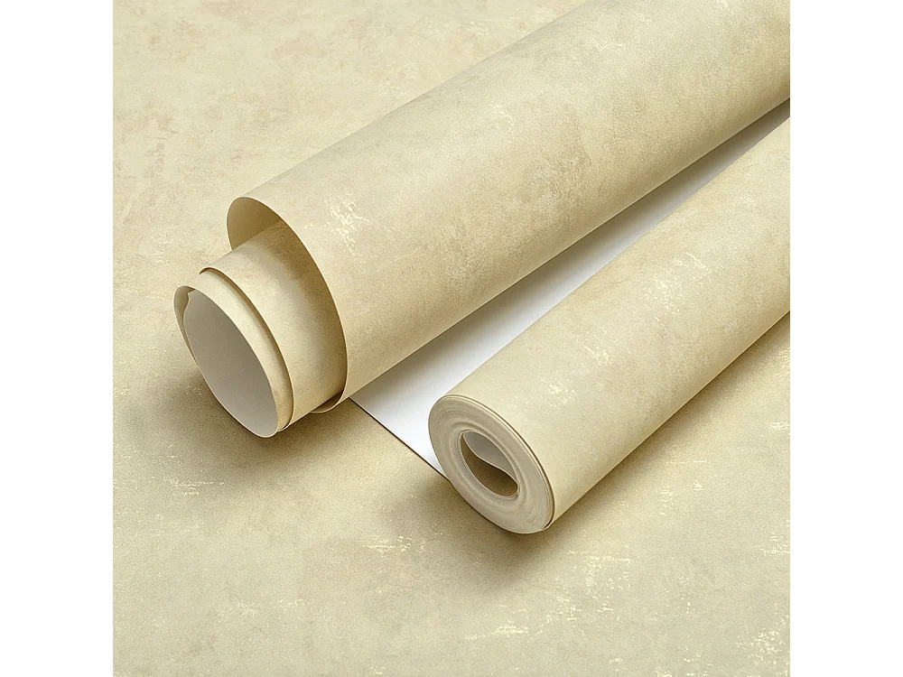 Papier peint texturé 3D, série Pure, intissé, 10 x 0,53 m, salon, chambre, papier peint kaki