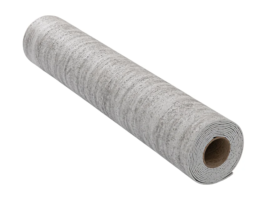 Gris Papier peint 3D effet ciment, autocollant épais, 60 cm x 2,8 m, rouleau industriel, 1,68 m²