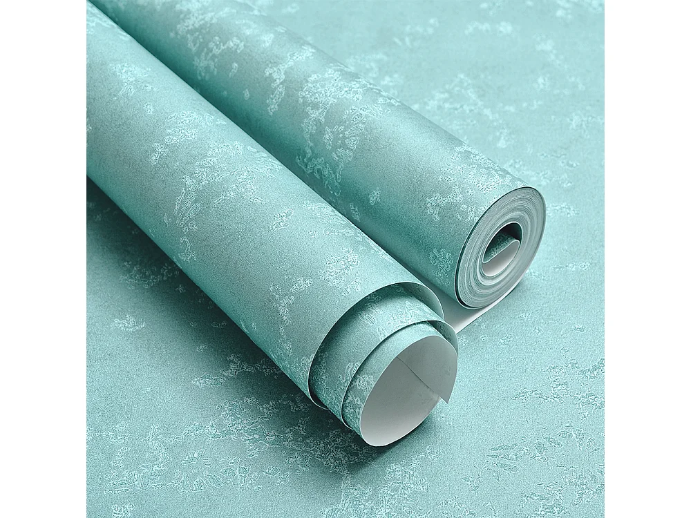 10 papiers peints texturés 3D, collection Pure, intissé, 0,53 m, pour salon, avec papier vert