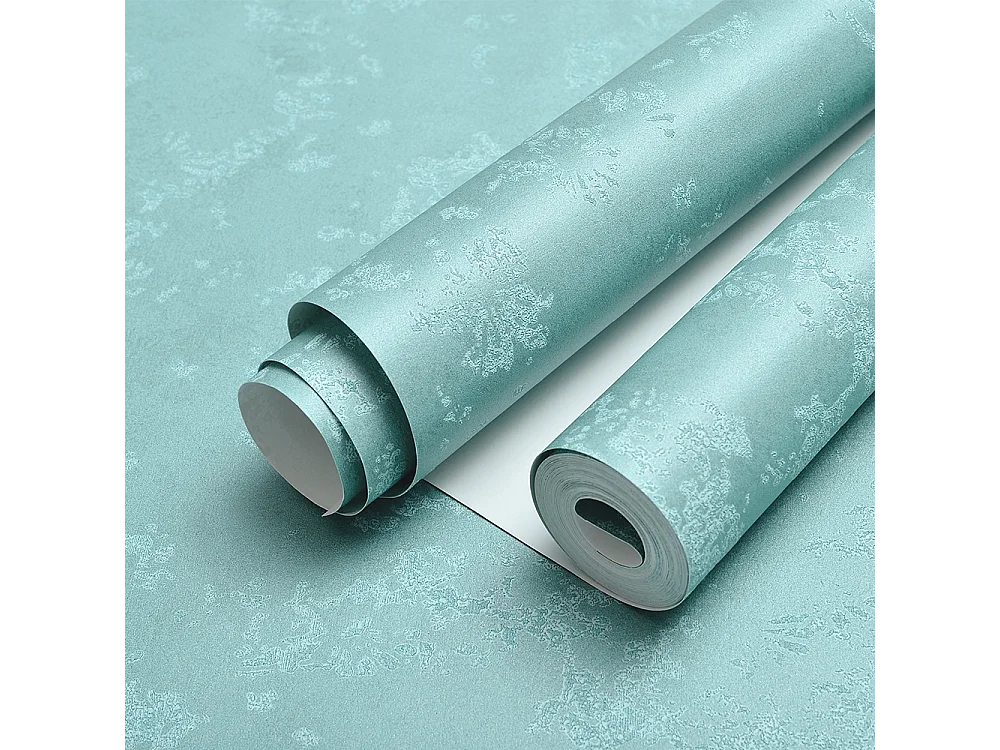 10 papiers peints texturés 3D, collection Pure, intissé, 0,53 m, pour salon, avec papier vert