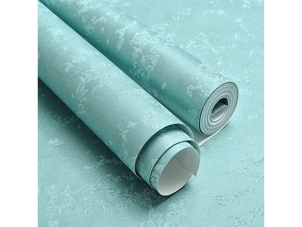 10 papiers peints texturés 3D, collection Pure, intissé, 0,53 m, pour salon, avec papier vert