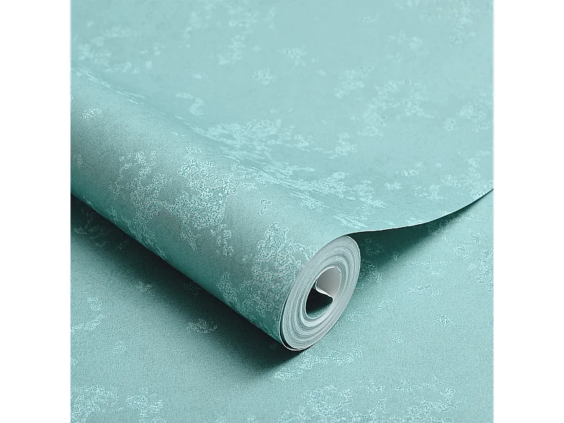 10 papiers peints texturés 3D, collection Pure, intissé, 0,53 m, pour salon, avec papier vert