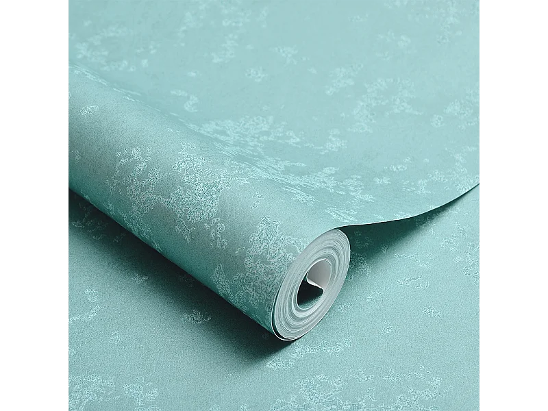 10 papiers peints texturés 3D, collection Pure, intissé, 0,53 m, pour salon, avec papier vert