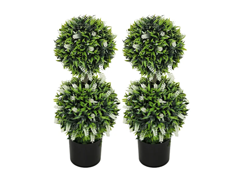 2er-Set Künstliche Pflanzen,Kunstpflanze im Blumentopf, 70 cm Zimmerpflanze für Wohnzimmer, Garten