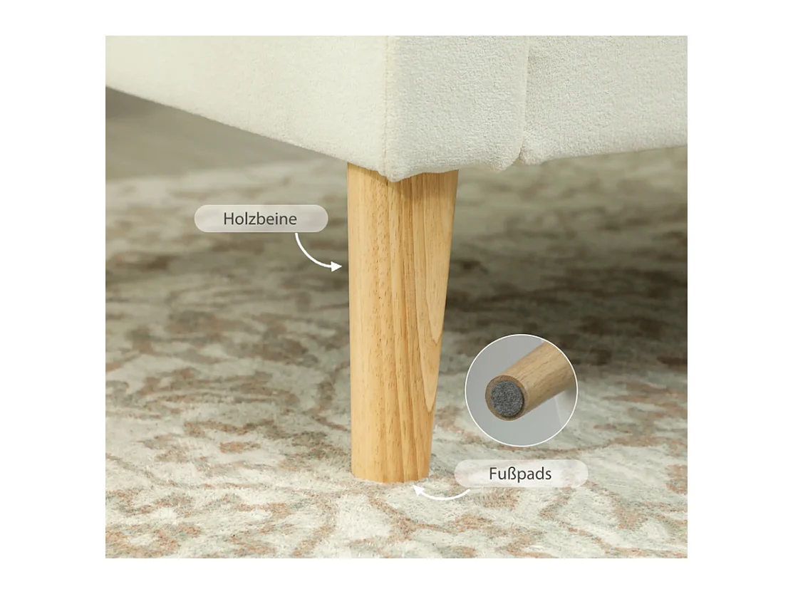 Polstersessel mit Armlehnen, neigbare Rückenlehne, Einzelsessel,76B x 79T x 82H cm