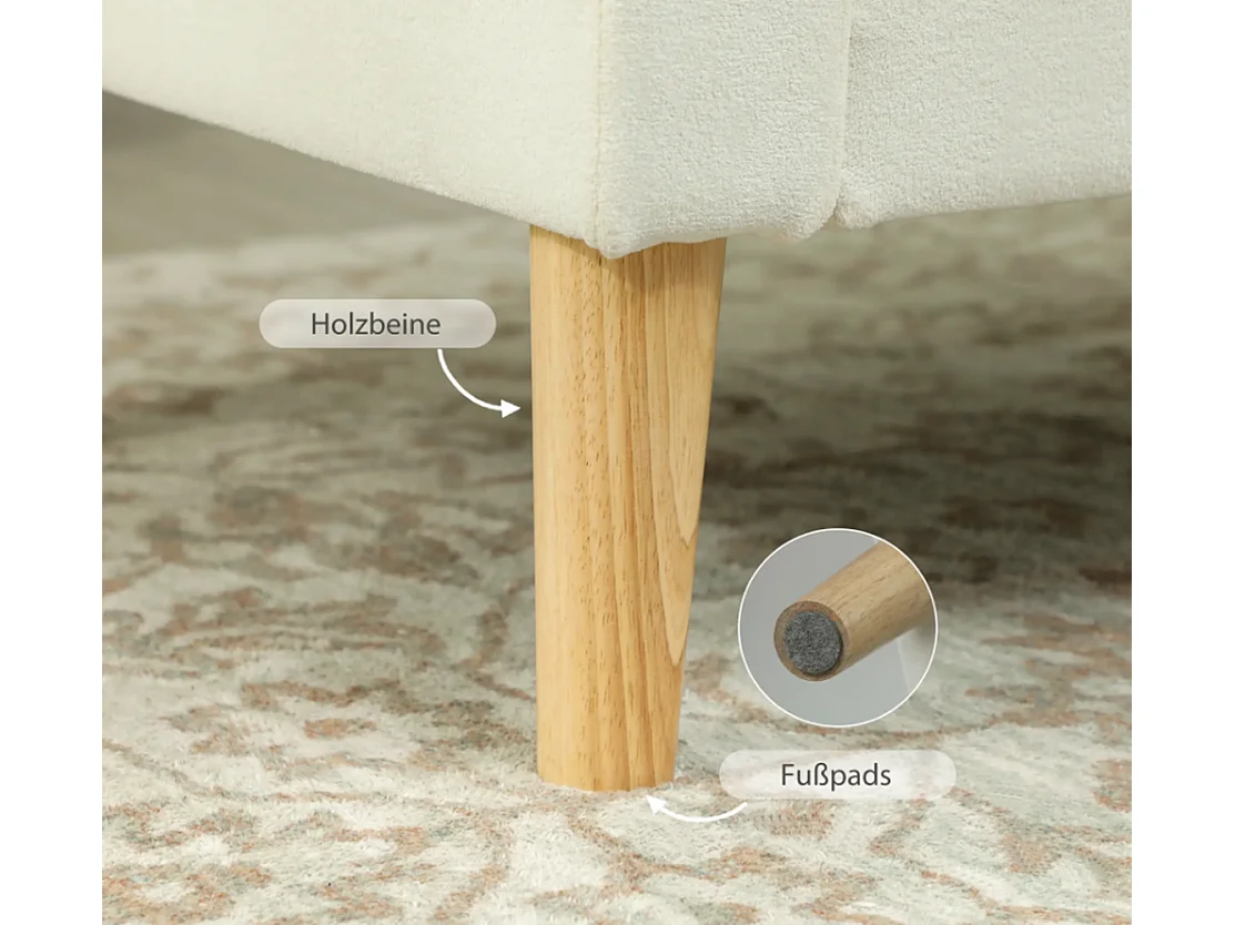 Polstersessel mit Armlehnen, neigbare Rückenlehne, Einzelsessel,76B x 79T x 82H cm