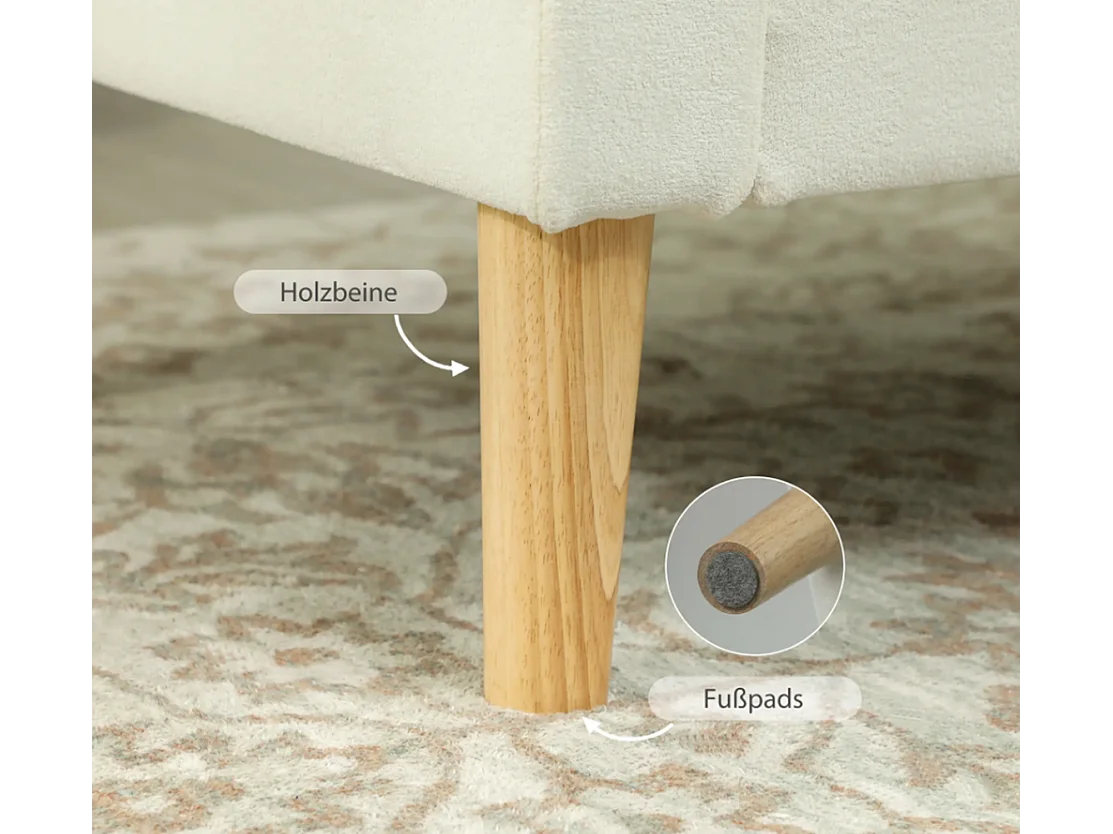 Polstersessel mit Armlehnen, neigbare Rückenlehne, Einzelsessel,76B x 79T x 82H cm