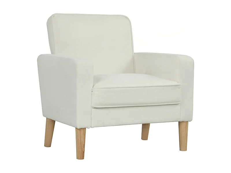 Polstersessel mit Armlehnen, neigbare Rückenlehne, Einzelsessel,76B x 79T x 82H cm