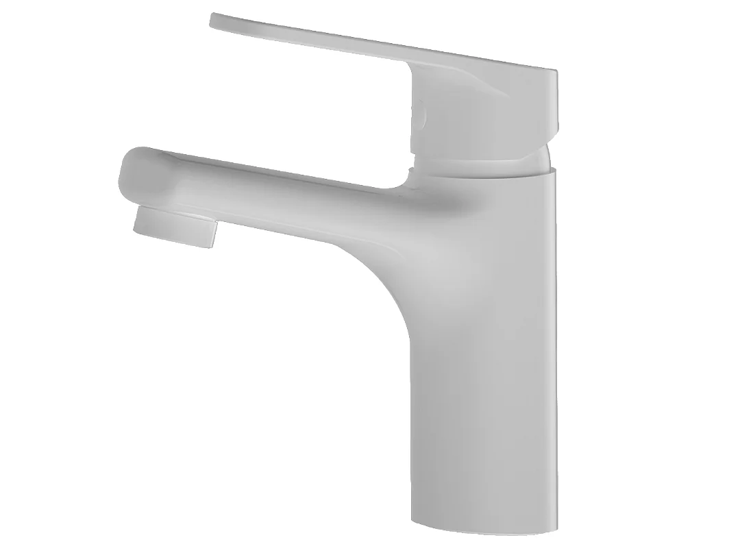 Rubinetto per lavabo basso Full bianco opaco  Essebagno