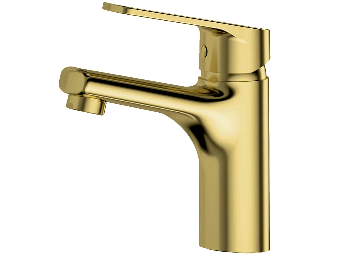 Full mitigeur lavabo bas or - Essebagno