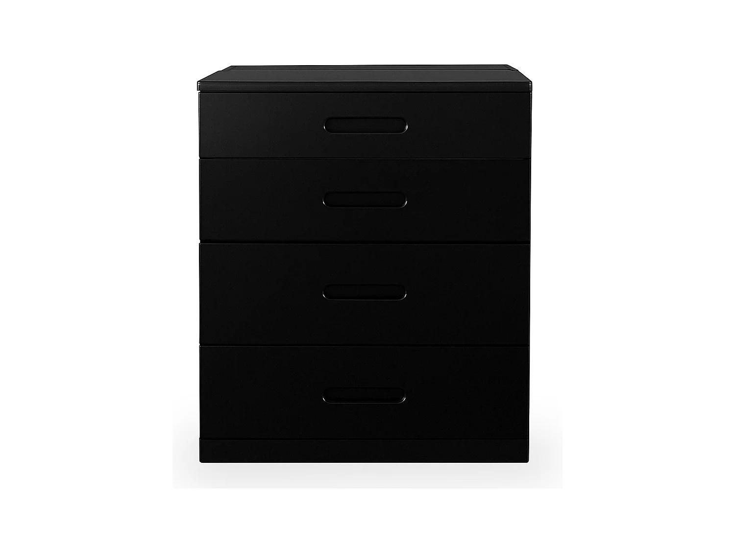 Coiffeuse compacte 60cm avec miroir LED, tiroir et pouf intégré Germina XL Noir