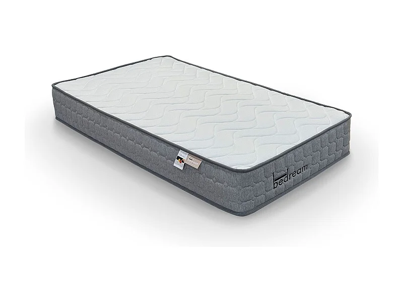 Matelas à ressorts ensachés 23cm Bedream accueil moelleux et soutien ferme 90x190cm
